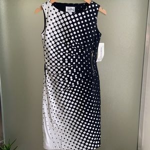 Joseph Ribkoff Black and White Dress